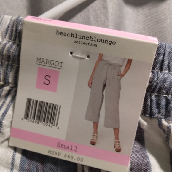 Women's Beachlunchlounge Capris small NWT - Picture 2 of 3